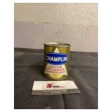 Champion metal oil can