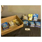 Tape measure and utility knives