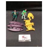 Air strike Robin green, Ground Assault Batman