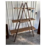 Wood and steel Shelf