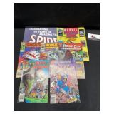 Marvel comics, Mighty Mouse, Dino Rides, Robo Cop,