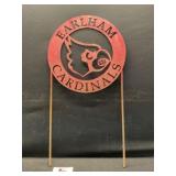 Earlham Cardinals Garden Sign