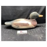 Wood mallard duck