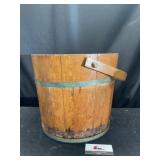 Vintage Wood Bucket