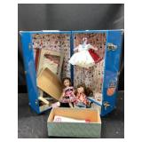 Metal doll case and doll