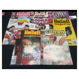 Marvel Magazines, Conan Saga, The Punisher,