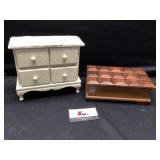 Jewelry box and music box