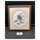 John Bald framed print