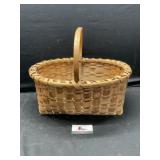 Hand made oval basket