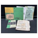 John Deere and various manuals