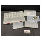 Plano and flambeau containers