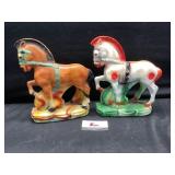 1940s chalkware horse carnival prize