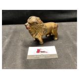 Cast Lion Still Bank