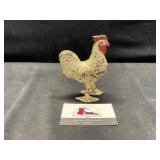 Cast Iron Rooster Bank