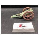 Vintage toy cannon / not complete