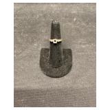 Ring marked 14K 18 KPLAT