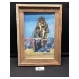 Framed Stetson puzzle