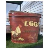 Egg Tin Decor