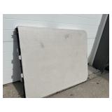 6 foot five fold table