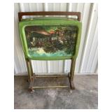TV trays in cart 36 inches tall