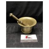 Brass pestle