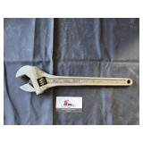 Large adjustable wrench