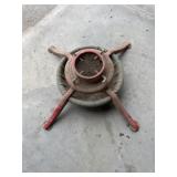 Vintage metal Christmas tree stand