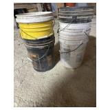 Empty 5 gallon buckets