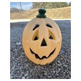 Pumpkin blow mold