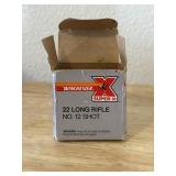 22 long rifle ammunition