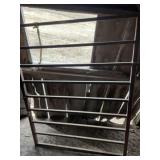 Metal walk through gate