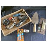 Trowels and misc tools