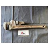 Ridged pipe wrench