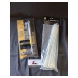 Zip ties and hook remover