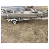 1970 Richline boat on trailer