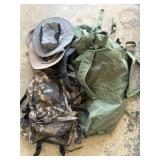 Duffels and hats