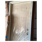 Insulated exterior door and wood door