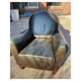 Leather Like Armchair