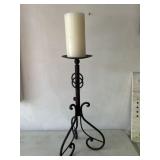Metal candlestick
