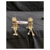 Brass frogs