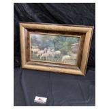 Old picture approximately 27 x 19 tall