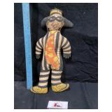 McDonaldï¿½s hamburglar approximately 16 inches tall