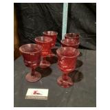 Red goblets