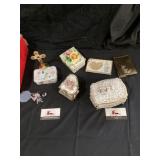 Jewelry boxes, and miscellaneous