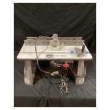 Craftsman router and a table works as it should