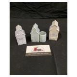 Salt and pepper shakers Danielson grain Company,