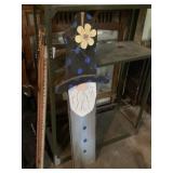 Wooden gnome sign approximately 5 feet tall