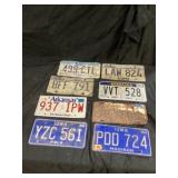 License plates