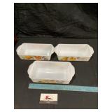 Fire king, baking dishes