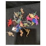 Toy dinosaurs